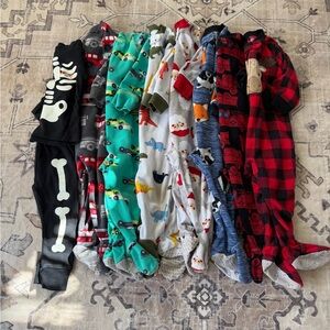 Assorted Baby Pajamas with Fun Prints